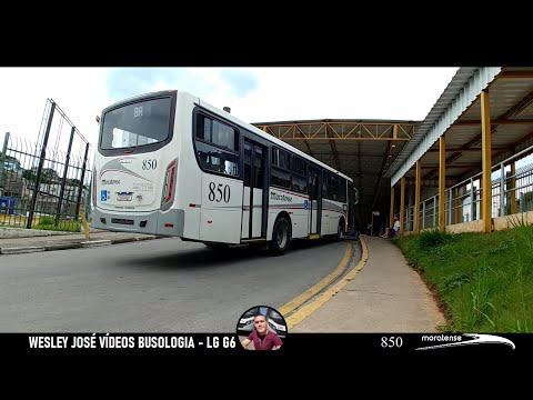 Apache VIP IV sc  MB OF-1724 BT5 - Carro 850 da Moratense - Chegando ao Terminal