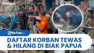 Daftar Korban Tewas dan Hilang akibat Ledakan Bom Perang Dunia II di Biak Numfor Papua