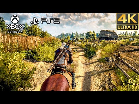The Witcher 3: Wild Hunt Next Gen - Ray Tracing & Performance Mode Gameplay (PS5 vs XSX)