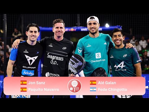 Semi-Final Barcelona Finals 2025 | Chingotto / Galán vs Paquito Navarro & Sanz | All Points