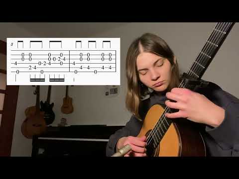 Rise the moon - Liana Flores (Guitar Cover, Tabs) Emilia Morawska