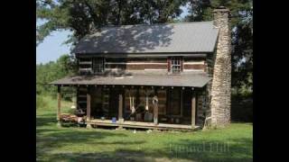 Tunnel Hill, GA - Pre-Civil-War 150-yr.-old LOG CABIN on 63 acres for Auction