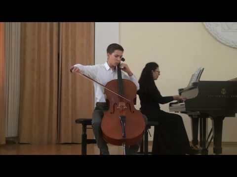 Valentini.Cello Sonata in E major/ plays Mikhail Makhnach