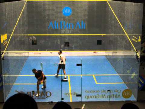 Ramy Ashour vs. Karim Darwish: Squash Qatar Classic Quarter Final 2010