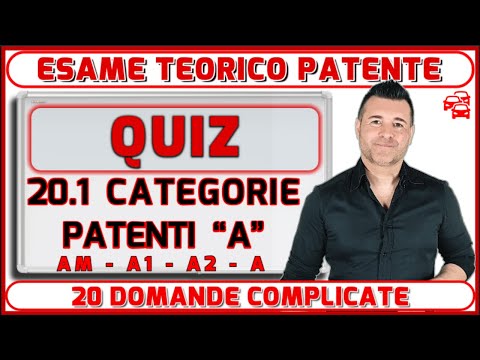 QUIZ - DRIVING LICENSE CATEGORIES - AM, A1, A2, A