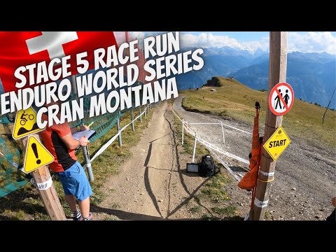STAGE 5 POV - Enduro World Series Crans Montana Full Race Run | Jack Moir |