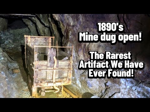 1890s Abandoned Mine Dug Open! Rarest Artifact We Have Ever Found!