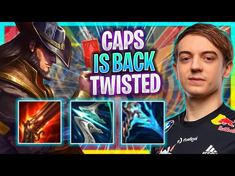 CAPS BRINGS BACK TWISTED FATE! | G2 Caps Plays Twisted Fate Mid vs Zoe! | Preseason 2023