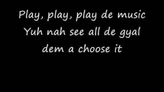 Sean Paul - Play Di music (lyrics)
