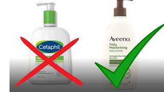 Cetaphil Vs Aveeno: Which Is A Better Moisturizer #cetaphil 