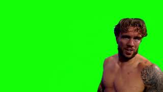 Will Ospreay "game on” green screen