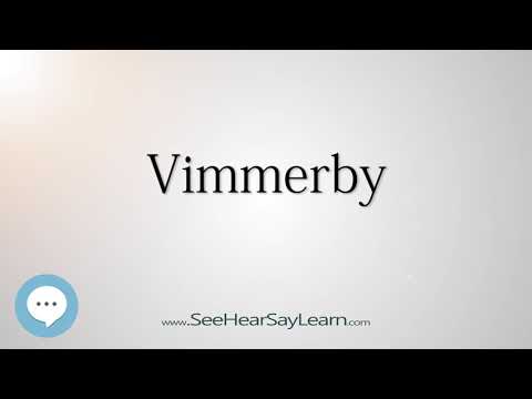 Vimmerby (How to Pronounce Cities of the World)💬⭐🌍✅