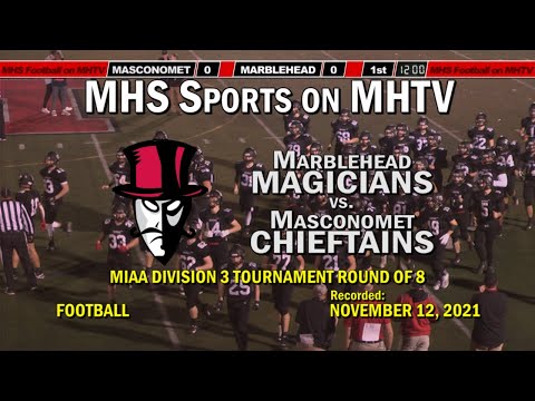 MHS Sports on MHTV - Football vs Masconomet 11-12-21