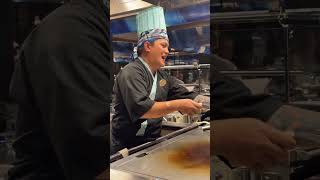Dinner + a show on NCL Luna 🔥🍤Hasuki Teppanyaki!