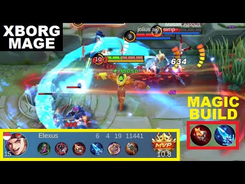 NEW XBORG Magic Buff Gameplay (X.Borg Mage Item Is Working Now) Hyper Build Glowing & Ice Queen Wand