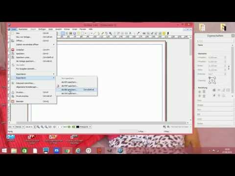 Scribus Tutorial Anleitung  und Benutzeroberfläche