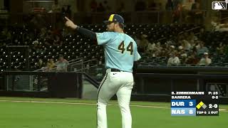 Adam Hall's AMAZING Leaping Catch At The Wall! | Milwaukee Brewers MiLB | 04/25/2025