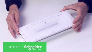 How to Install Exiway Easyled Emergency Light Fixtures Frame OVA53184