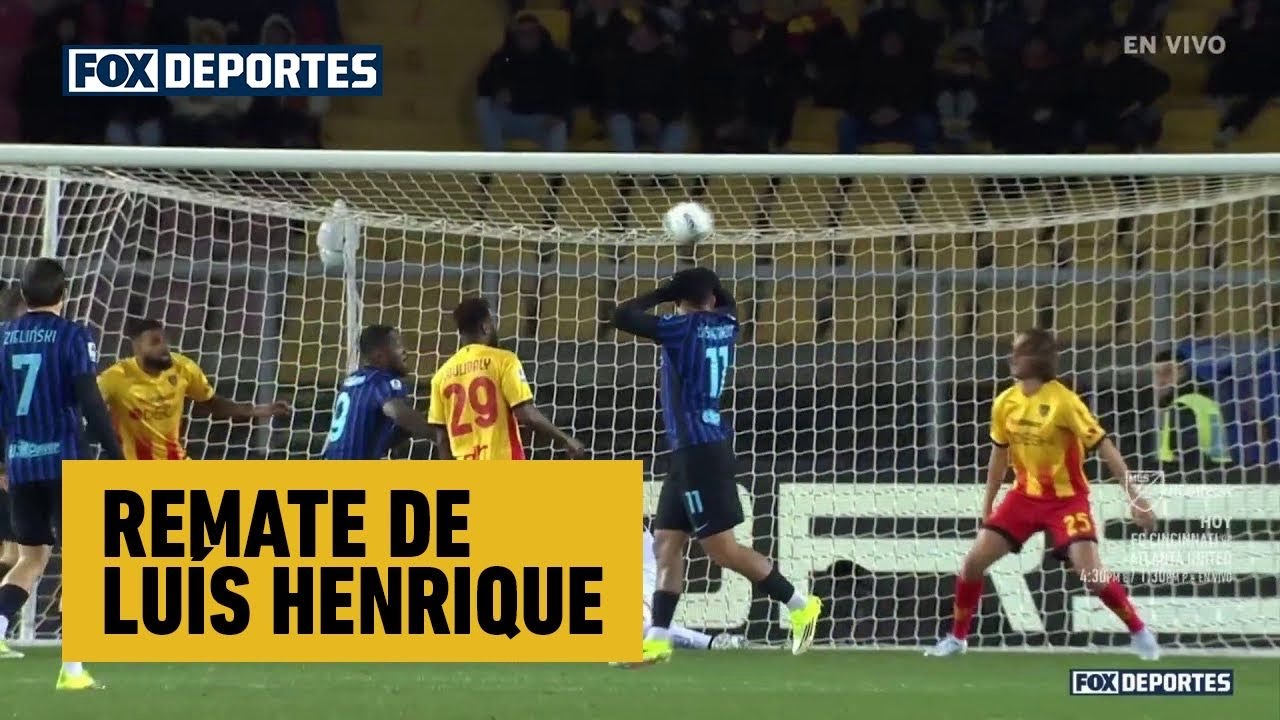 🤩🇮🇹 REMATE DE LUÍS HENRIQUE | Lecce 0-0 Inter | Serie A 2025 | Jornada 26