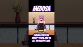 Download lagu #FGO Medusa is embarrassed because she doesn't know how to eat with chopsticks 💜 #fgo #fate #anime mp3 Download lagu #FGO Medusa is embarrassed because she doesn't know how to eat with chopsticks 💜 #fgo #fate #anime mp3