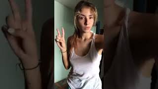 No Bra Girl Tiktok Challenge #Shorts