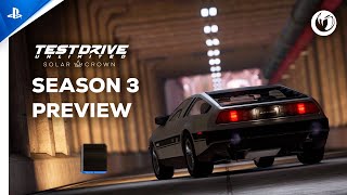 Test Drive Unlimited Solar Crown - Season 3 Preview Trailer