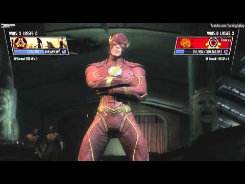 Injustice Gods Among Us - Sick Of Survival Online 1v1 Player Matches Gameplay