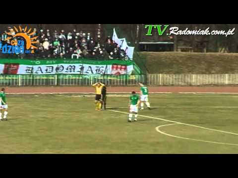 Warta Sieradz - Radomiak Radom. III liga sezon 2011/2012.