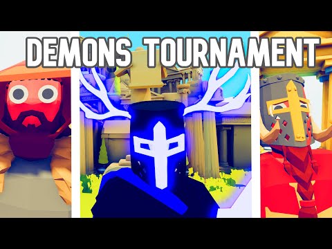 TABS DEMON TOURNAMENT - WHO IS THE STRONGEST - TABS MODS - TABS TOURNAMENT - TABS ALL SECRET UNITS