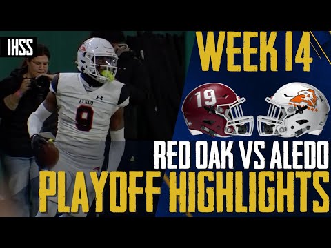 Red Oak vs Aledo - 2023 Week 14 Football Highlights