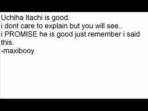 the secret of uchiha itachi