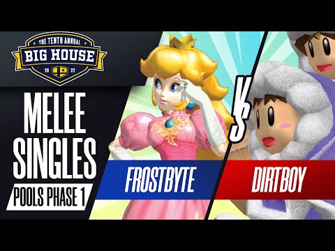 Frostbyte vs Dirtboy - Melee Singles Pools WSF - The Big House 10 | Peach vs Ice Climbers