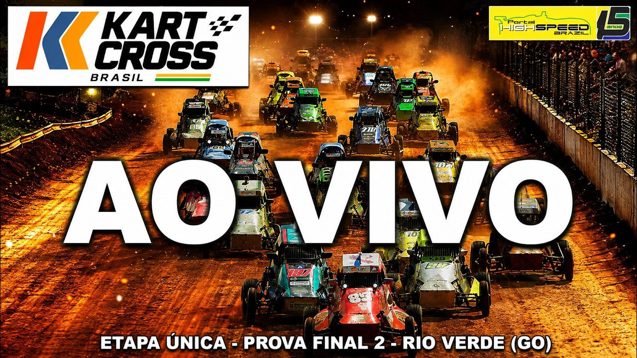 🔴 KART CROSS BRASIL | Etapa 2026 | Prova Final 2 | Rio Verde (GO)