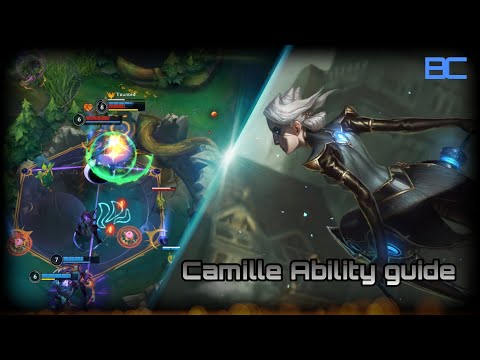 Wild RIFT Camille Champion abilities guide for beginners.#wildrift #camille