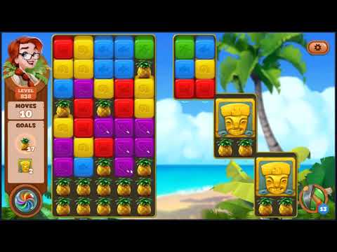 Lost Island Blast Adventure Level 838 - NO BOOSTERS 🏝️ | SKILLGAMING ✔️