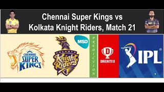 CSK vs KKR Dream11 Team Prediction in Tamil || IPL 2020 || Match 21 || 07/10/2020