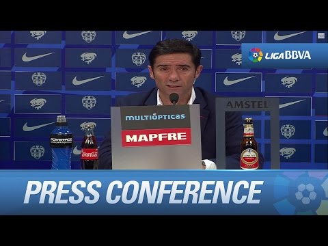 Marcelino García: "Después de marcar el 0-1, estábamos muy confiados"