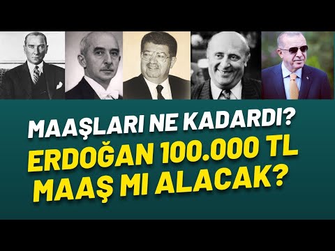 Cumhurbaşkanlarının Maaşları Ne Kadardı?