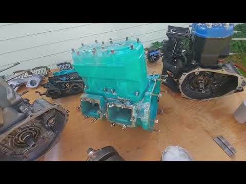 Differences between a Kawasaki 750 big pin and small pin engine.