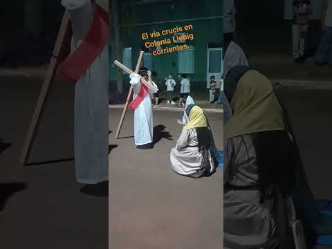 El via Crucis en colonia Liebig corrientes.