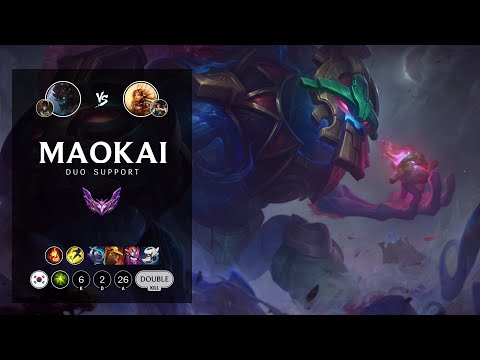 Maokai Support vs Leona - KR Master Patch 12.19