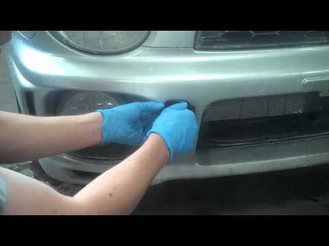 GrimmSpeed™ Subaru License Plate Relocation Kit Installation