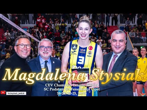 Magdalena Stysiak │ Match MVP │ SC POTSDAM vs. Fenerbahce Opet │ CEV Champions League Volley 2024