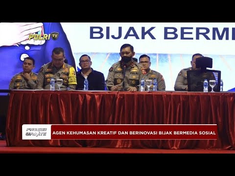 PRESISI UPDATE : KARO MULTIMEDIA DIV HUMAS POLRI PAPARKAN MATERI BIJAK BERMEDSOS 29/04/2024 13.00