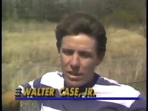 1991 harness driver Walter Case Jr from Harness Racing '91