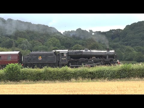 45690 Leander with The North Wales Coast Express - 16/07/2023