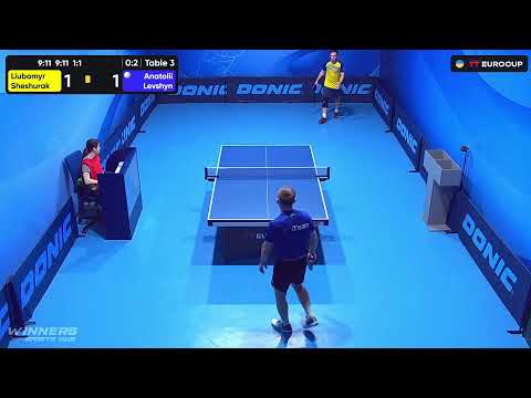 18:00 Liubomyr Sheshurak - Anatolii Levshyn 02.08.2023 TT Euro.Cup Ukraine Star. Table 3