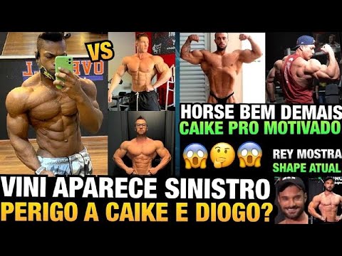 VINI TEM SHAPE PARA VENCER CAIKE E DIOGO ?? - HORSE ESTÁ INSANO - REY PHYSIQUE SHAPE ATUAL E MAIS