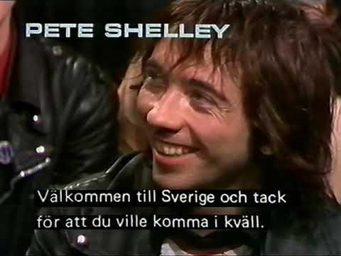 BUZZCOCKS - interview from swedish TV - 26 March 1979 - PETE SHELLEY - Öronaböj: Är punkmusiken död?