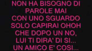 Laura Pausini - Un Amico E Cosi video